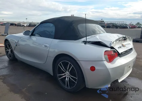 2007 BMW Z4 3.0I из США, поврежденный, VIN 4USBU33577LW73408